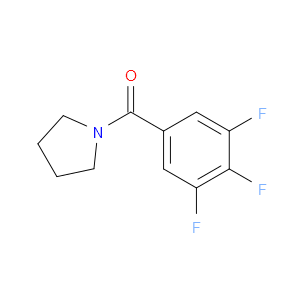 pyrrolidin-1-yl(3,4,5-trifluorophenyl)methanone