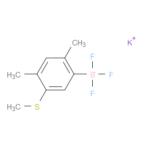 potassium (2,4-dimethyl-5-(methylthio)phenyl)trifluoroborate