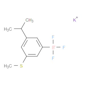 potassium trifluoro(3-isopropyl-5-(methylthio)phenyl)borate