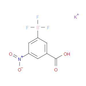 POTASSIUM (3-CARBOXY-5-NITROPHENYL)TRIFLUOROBORATE