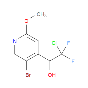 1-(5-bromo-2-methoxypyridin-4-yl)-2-chloro-2,2-difluoroethanol