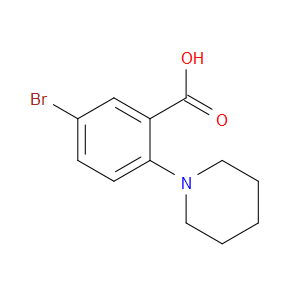 5-bromo-2-(piperidin-1-yl)benzoic acid