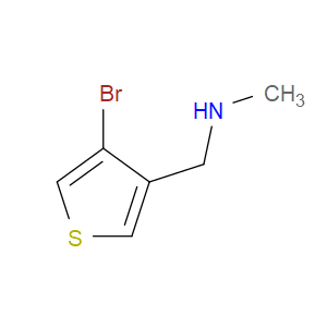 1-(4-bromothiophen-3-yl)-N-methylmethanamine