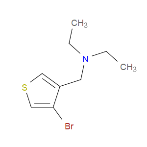 N-((4-bromothiophen-3-yl)methyl)-N-ethylethanamine