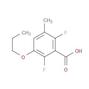 2,6-difluoro-3-methyl-5-propoxybenzoic acid