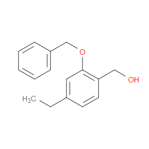 (2-(benzyloxy)-4-ethylphenyl)methanol