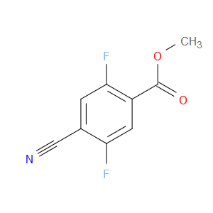 methyl 4-cyano-2,5-difluorobenzoate