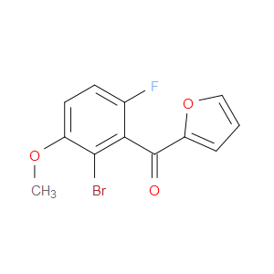 (2-bromo-6-fluoro-3-methoxyphenyl)(furan-2-yl)methanone