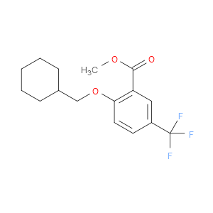 methyl 2-(cyclohexylmethoxy)-5-(trifluoromethyl)benzoate