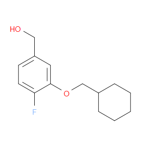 (3-(cyclohexylmethoxy)-4-fluorophenyl)methanol