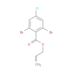 allyl 2,6-dibromo-4-chlorobenzoate