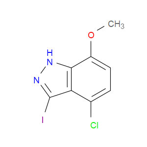 4-chloro-3-iodo-7-methoxy-1H-indazole