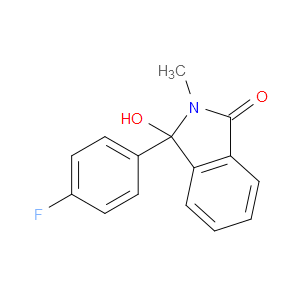 3-(4-fluorophenyl)-3-hydroxy-2-methylisoindolin-1-one