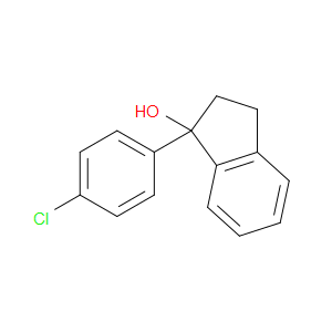 1-(4-chlorophenyl)-2,3-dihydro-1H-inden-1-ol