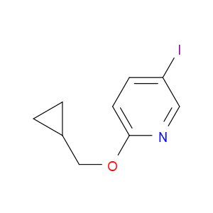 2-(cyclopropylmethoxy)-5-iodopyridine