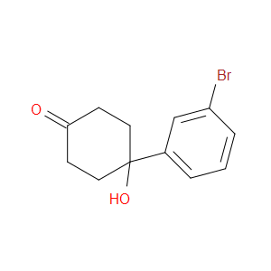 4-(3-bromophenyl)-4-hydroxycyclohexanone