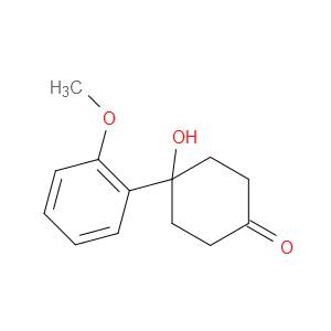 4-hydroxy-4-(2-methoxyphenyl)cyclohexanone
