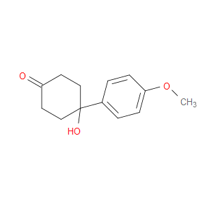 4-hydroxy-4-(4-methoxyphenyl)cyclohexanone