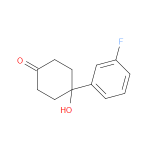 4-(3-fluorophenyl)-4-hydroxycyclohexanone