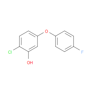2-chloro-5-(4-fluorophenoxy)phenol