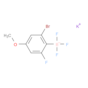 potassium (2-bromo-6-fluoro-4-methoxyphenyl)trifluoroborate