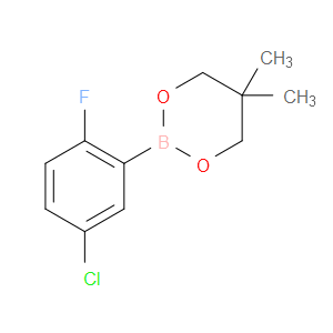 2-(5-chloro-2-fluorophenyl)-5,5-dimethyl-1,3,2-dioxaborinane