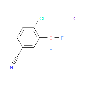 potassium (2-chloro-5-cyanophenyl)trifluoroborate