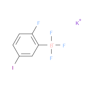potassium trifluoro(2-fluoro-5-iodophenyl)borate