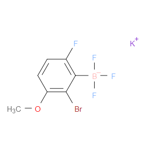 potassium (2-bromo-6-fluoro-3-methoxyphenyl)trifluoroborate