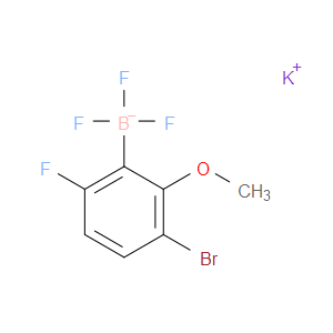 potassium (3-bromo-6-fluoro-2-methoxyphenyl)trifluoroborate