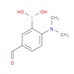 (2-(dimethylamino)-5-formylphenyl)boronic acid