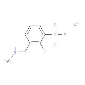 potassium trifluoro(2-fluoro-3-((methylamino)methyl)phenyl)borate