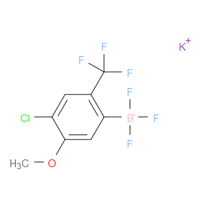 potassium (4-chloro-5-methoxy-2-(trifluoromethyl)phenyl)trifluoroborate