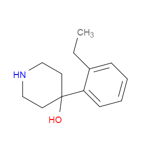 4-(2-ethylphenyl)piperidin-4-ol