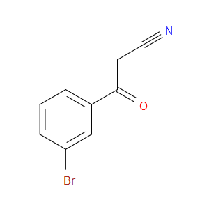 3-(3-bromophenyl)-3-oxopropanenitrile