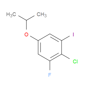 2-chloro-1-fluoro-3-iodo-5-isopropoxybenzene