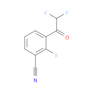 3-(2,2-difluoroacetyl)-2-fluorobenzonitrile