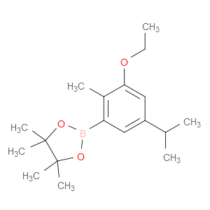 V2-(3-ethoxy-5-isopropyl-2-methylphenyl)-4,4,5,5-tetramethyl-1,3,2-dioxaborolane