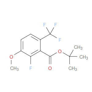 tert-butyl 2-fluoro-3-methoxy-6-(trifluoromethyl)benzoate