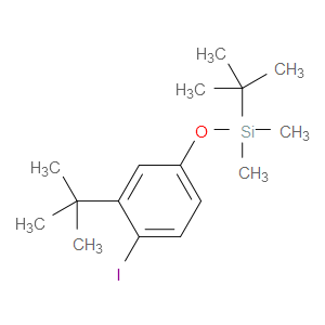 tert-butyl(3-(tert-butyl)-4-iodophenoxy)dimethylsilane