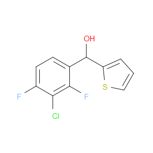 (3-chloro-2,4-difluorophenyl)(thiophen-2-yl)methanol