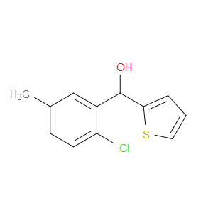 (2-chloro-5-methylphenyl)(thiophen-2-yl)methanol