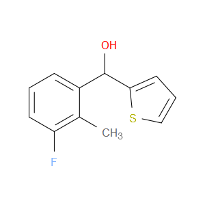 (3-fluoro-2-methylphenyl)(thiophen-2-yl)methanol