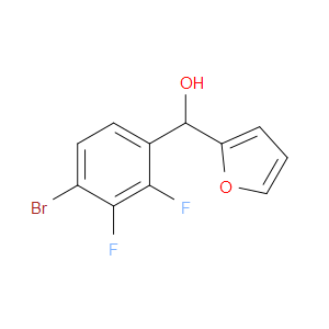 (4-bromo-2,3-difluorophenyl)(furan-2-yl)methanol
