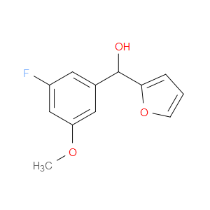(3-fluoro-5-methoxyphenyl)(furan-2-yl)methanol