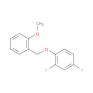 2,4-difluoro-1-((2-methoxybenzyl)oxy)benzene