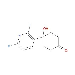 4-(2,6-difluoropyridin-3-yl)-4-hydroxycyclohexanone