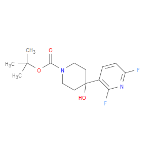 tert-butyl 4-(2,6-difluoropyridin-3-yl)-4-hydroxypiperidine-1-carboxylate