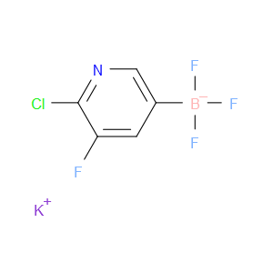 potassium (6-chloro-5-fluoropyridin-3-yl)trifluoroborate