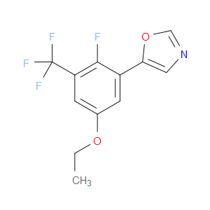 5-(5-ethoxy-2-fluoro-3-(trifluoromethyl)phenyl)oxazole